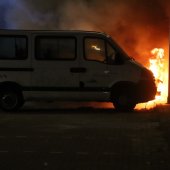 Diverse voertuigbranden Rederijkersplein Noordwijk